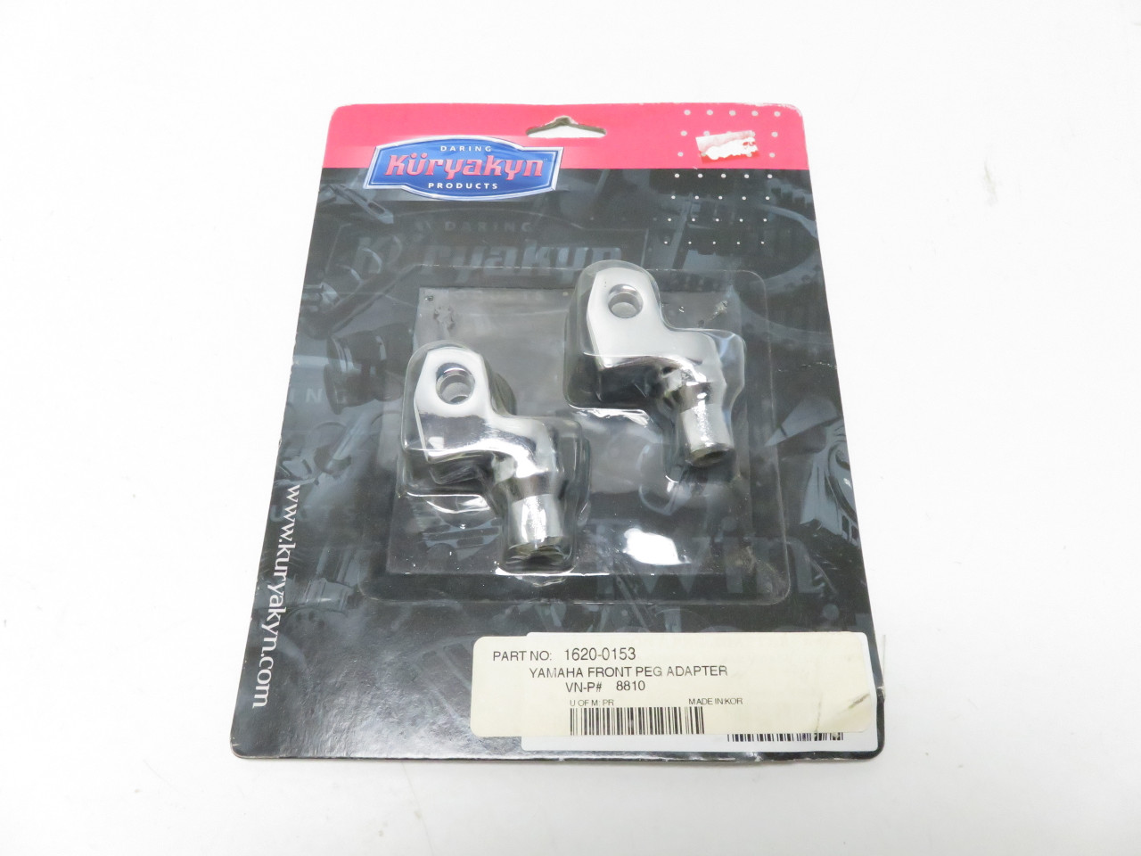 Yamaha V-Star Vmax Virago Stryker Kuryakyn 8810 Tapered Peg Adapters