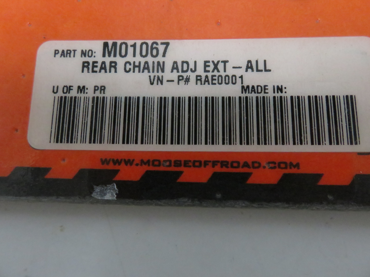 Suzuki Yamaha Kawasaki Honda KTM Moose Racing Rear Chain Adjuster Extension RAE0001