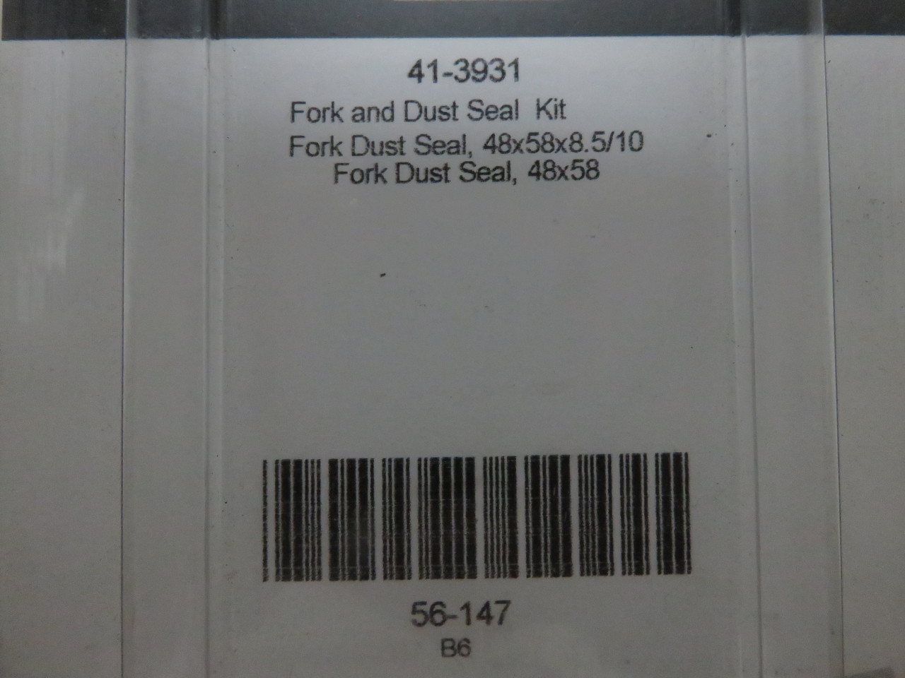 MSR Fork and Dust Seal Kit 48x58 x 8.5/10 56-147