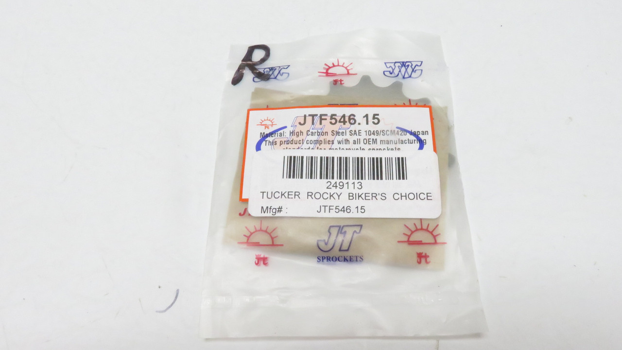 Kawasaki KX65 80 85 100 JT 15 Tooth Front Sprocket JTF546.15