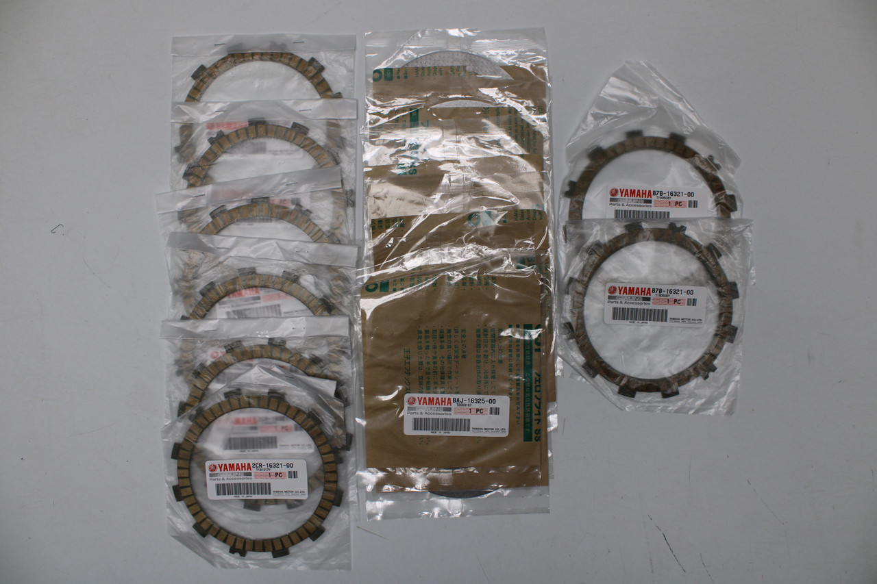 Yamaha YZ250F 2019-2020 Clutch Plates Metal Fiber  Stock OEM