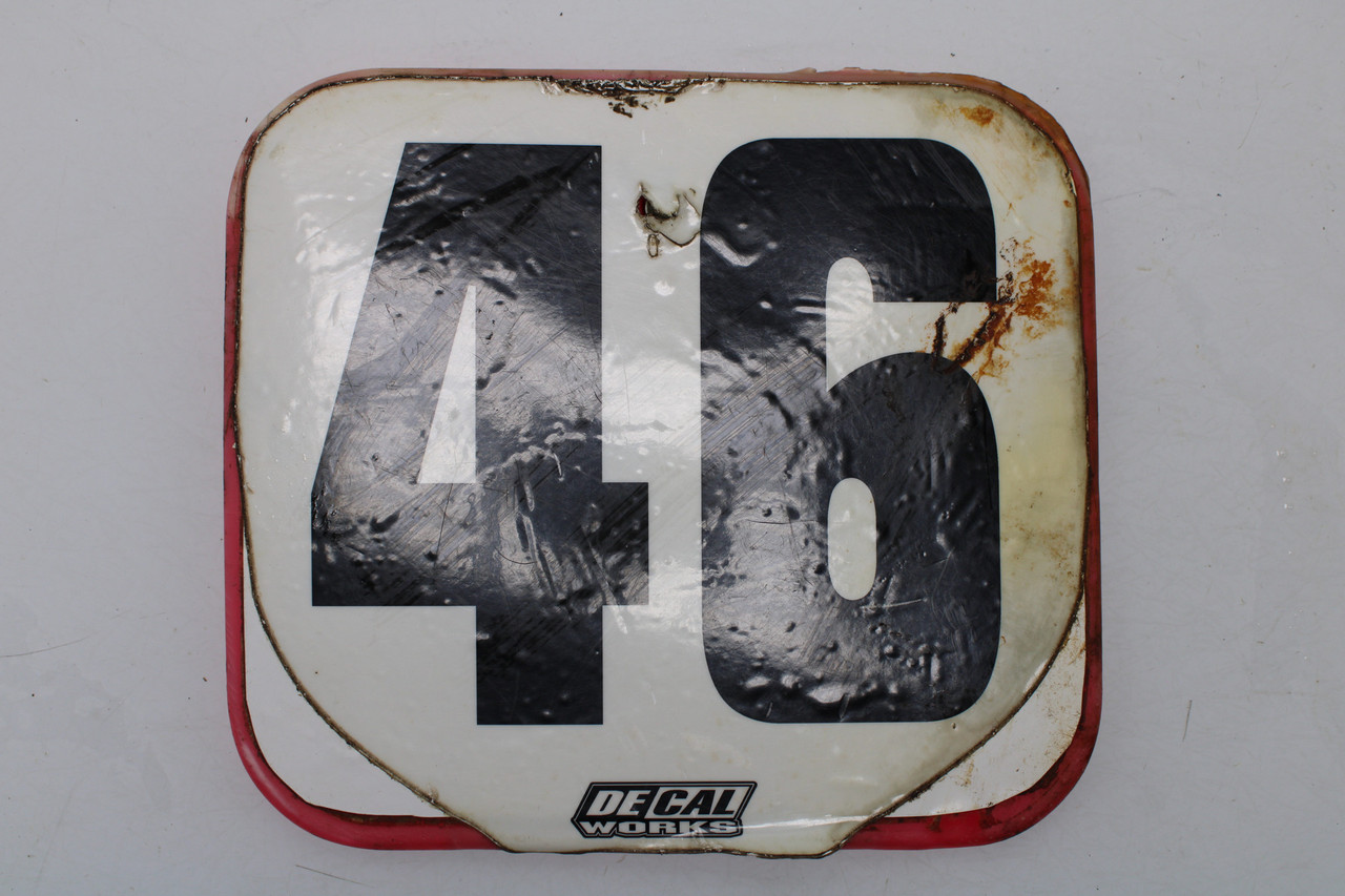 Honda CR250R 1993 Front Number Plate Plastic