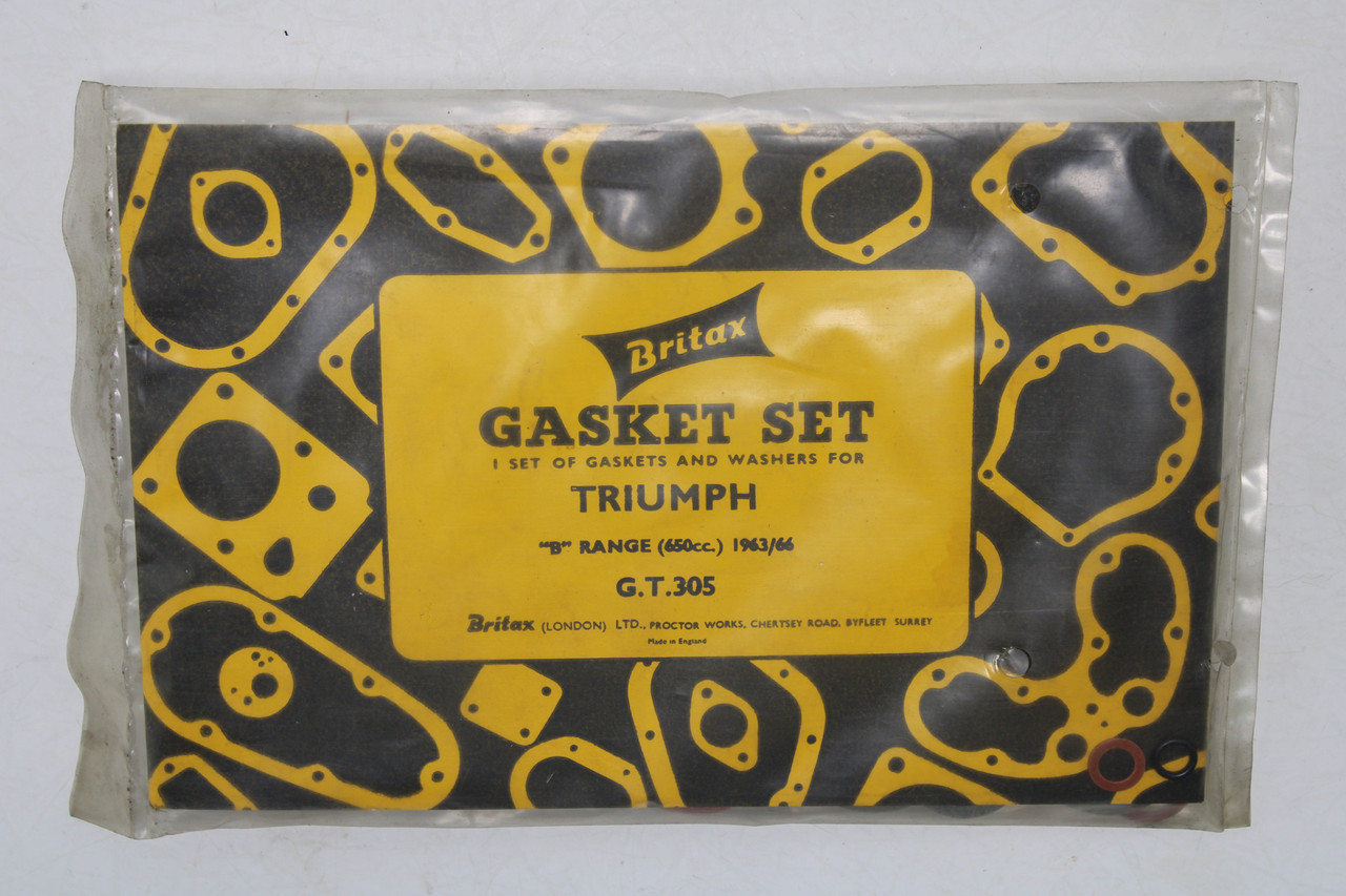 Britax Gasket Set for Triumph B Range 650cc 1963-66