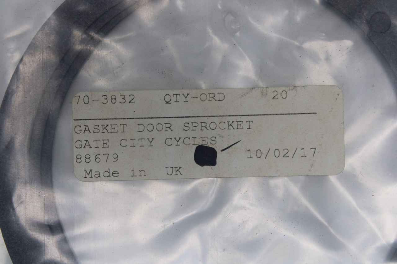 Triumph BSA Sprocket Door Gasket 70-3832
