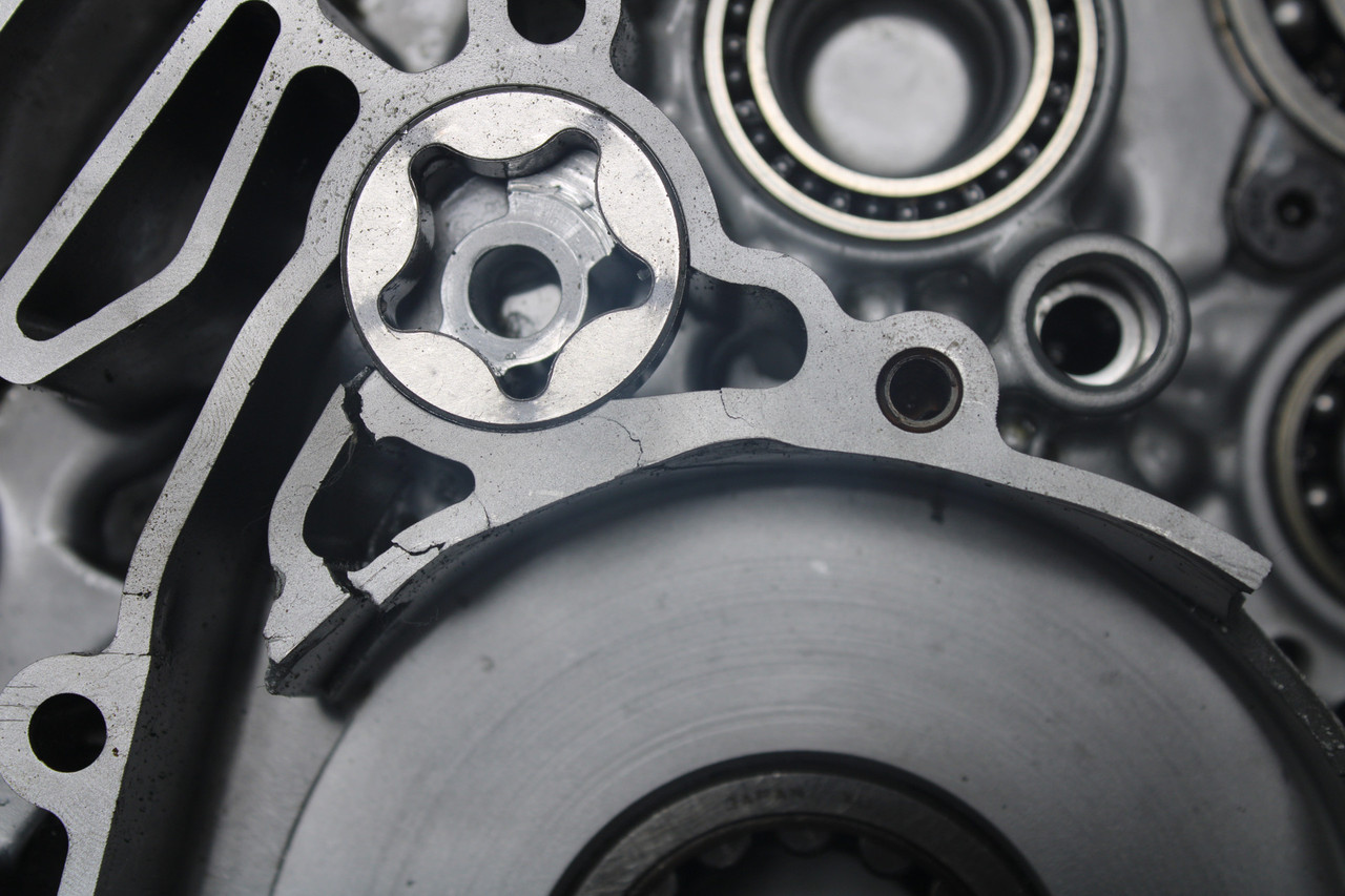 Honda CRF250R 2019 Left Crankcase Center Case For Parts Only