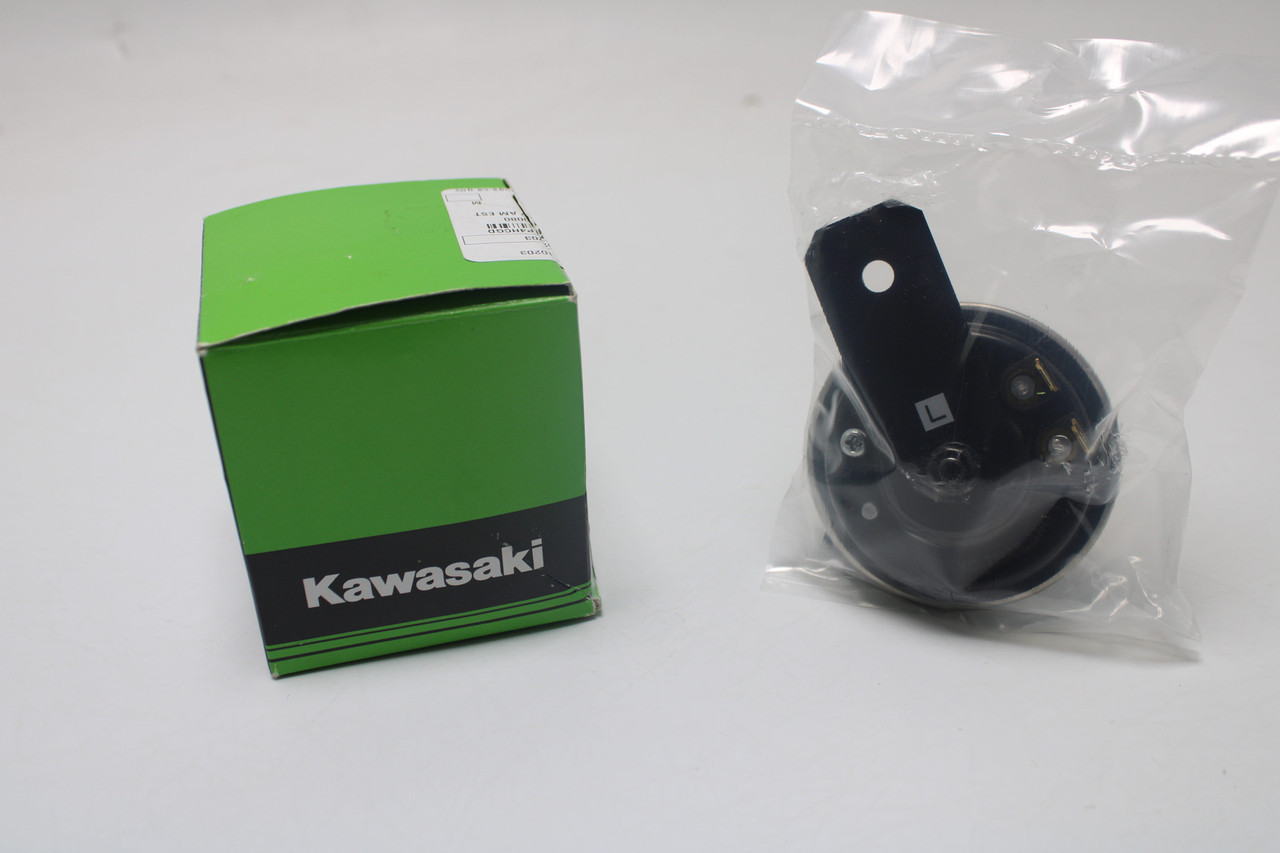 Kawasaki EX400 EN650 Vulcan Ninja 27003-0111 HORN Stock OEM