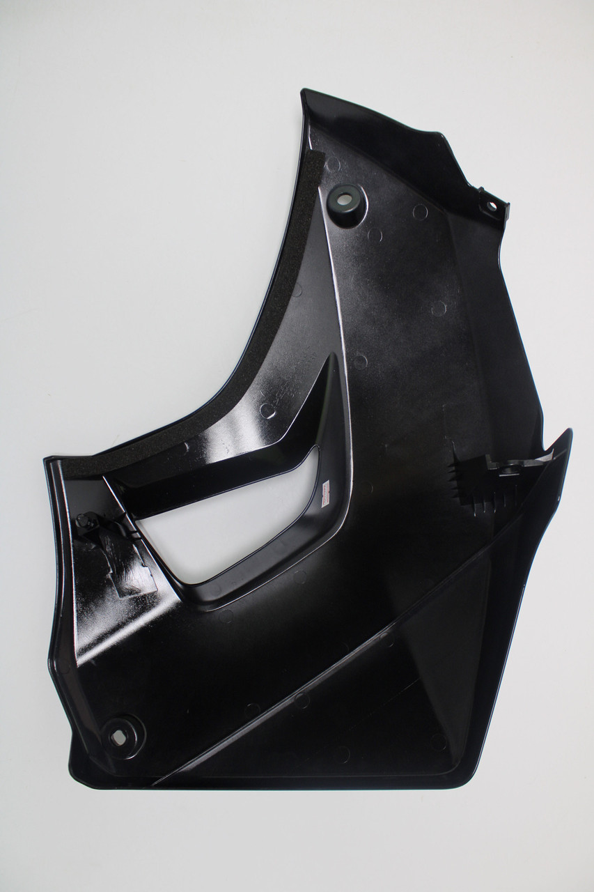 Kawasaki KLX650 Right Side Upper Cowling Black Green