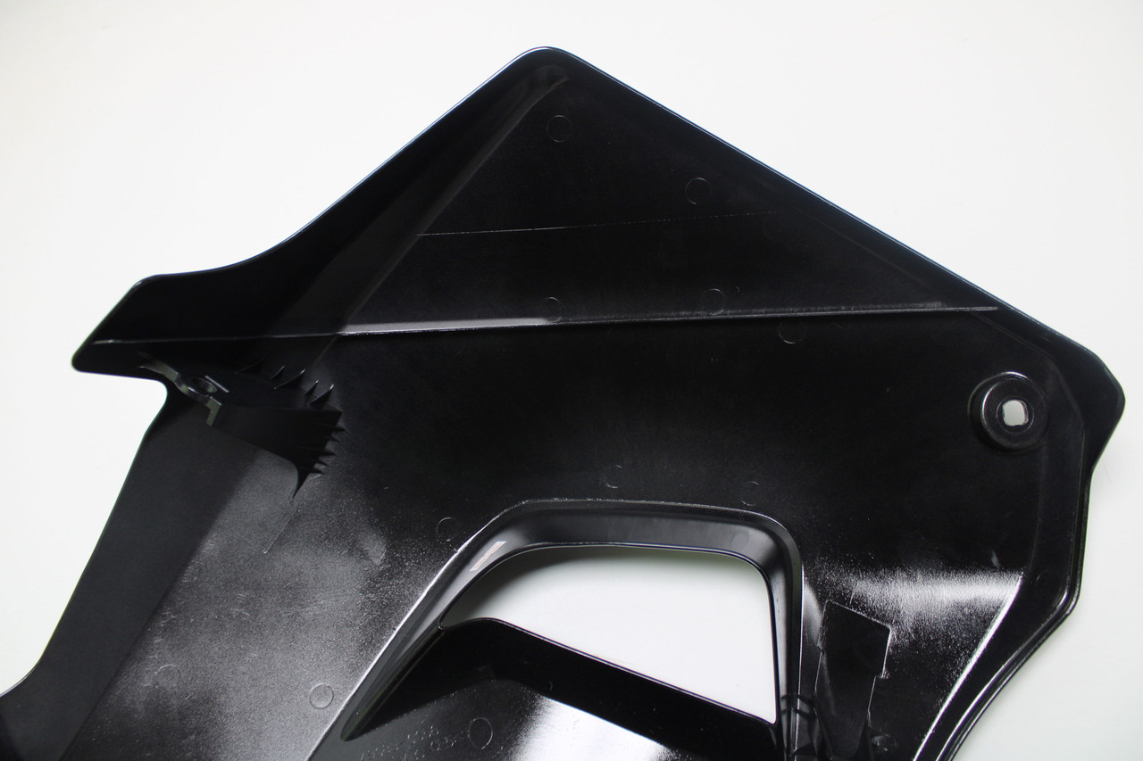 Kawasaki KLX650 Right Side Upper Cowling Black Green