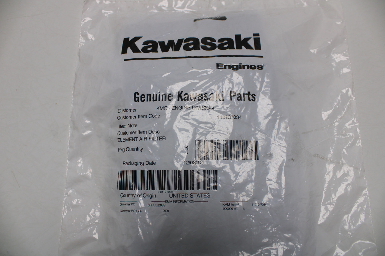 Kawasaki FH381V FH430V 11013-7034 4 Stroke Engine