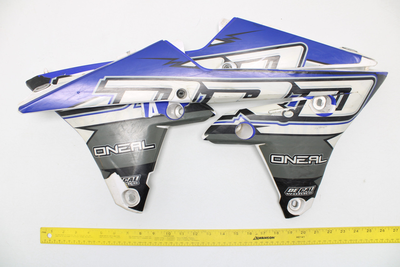 Yamaha YZ 250F 450F 2014-2017 Radiator Shrouds Side Covers Scoops