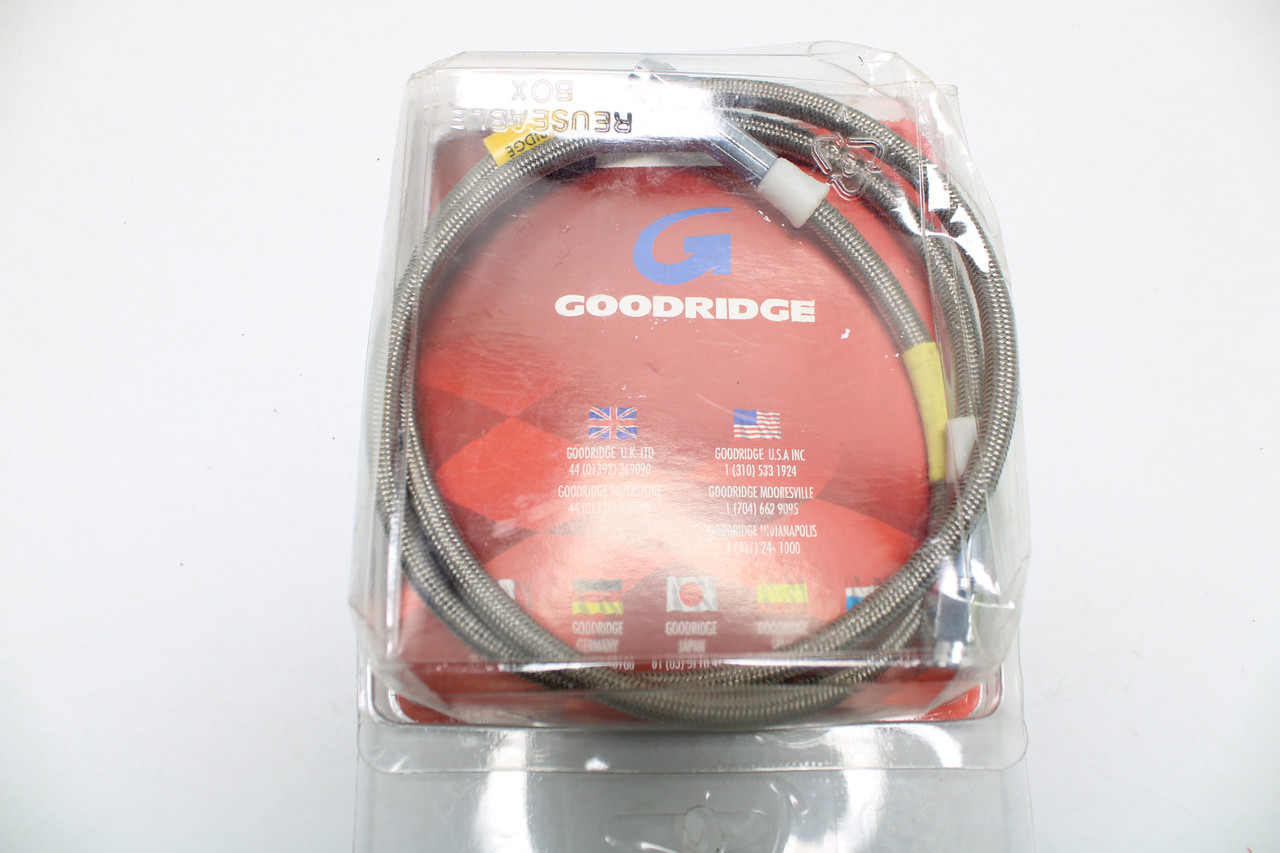 Goodridge Universal Dot Brake Line Stainless Steel 34in D-30334