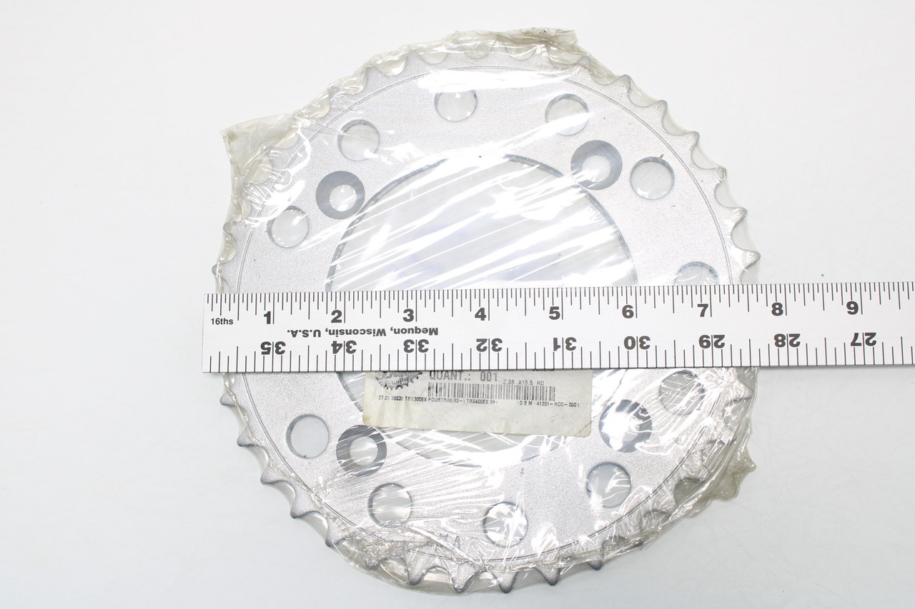 VAZ 38T Rear Sprocket HA15.538 Honda '93-up TRX300EX '99-up TRX400EX