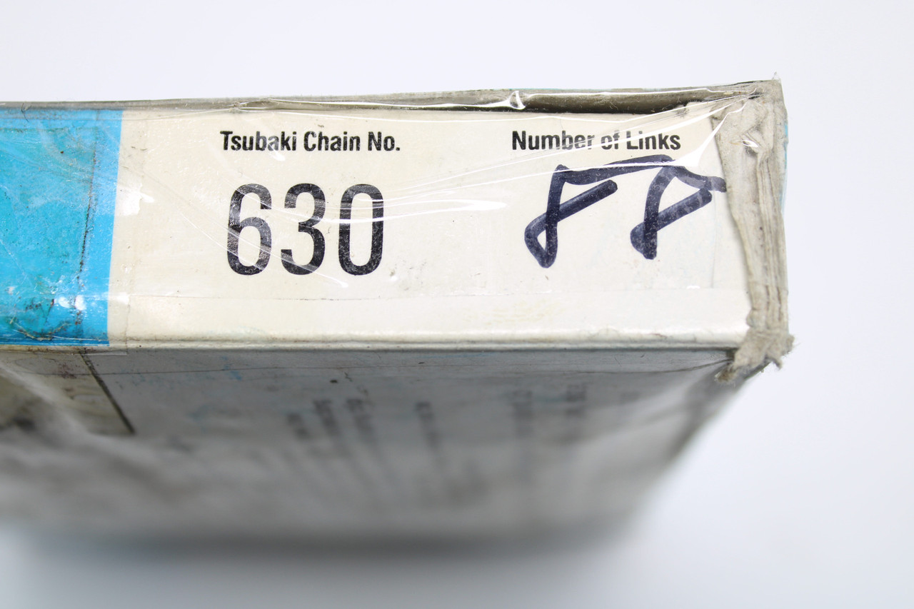Tsubaki Motorcycle Roller Chain 25-8088 630 88 Link NO Master Link