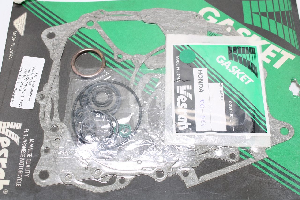 Vesrah Complete Gasket Set VG-1094 1987 Honda ATC125M TRX125