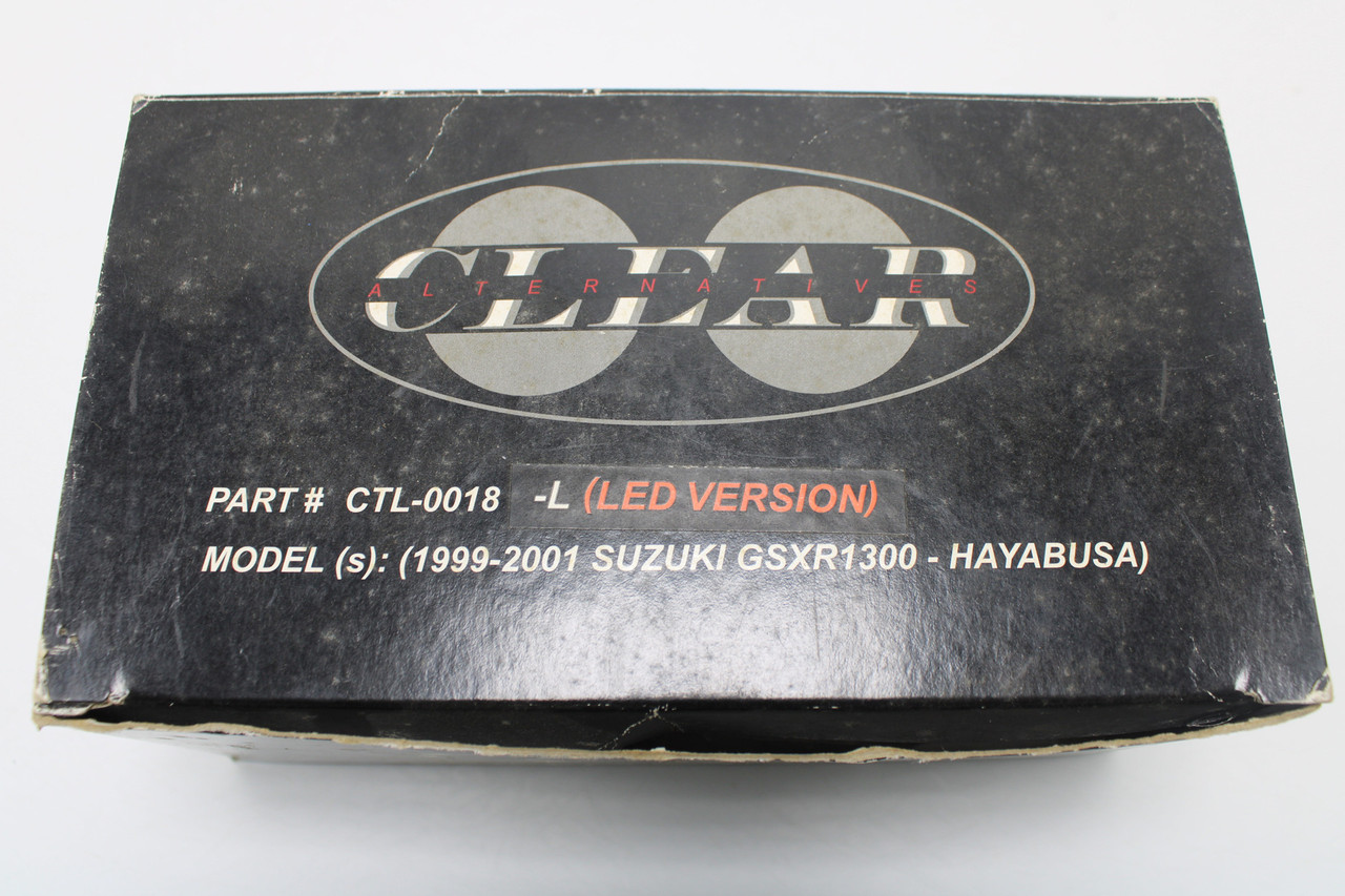 Clear Alternatives CTL-0018 Clear Taillight Lens 1999-2001 Suzuki GSXR1300 Hayabusa