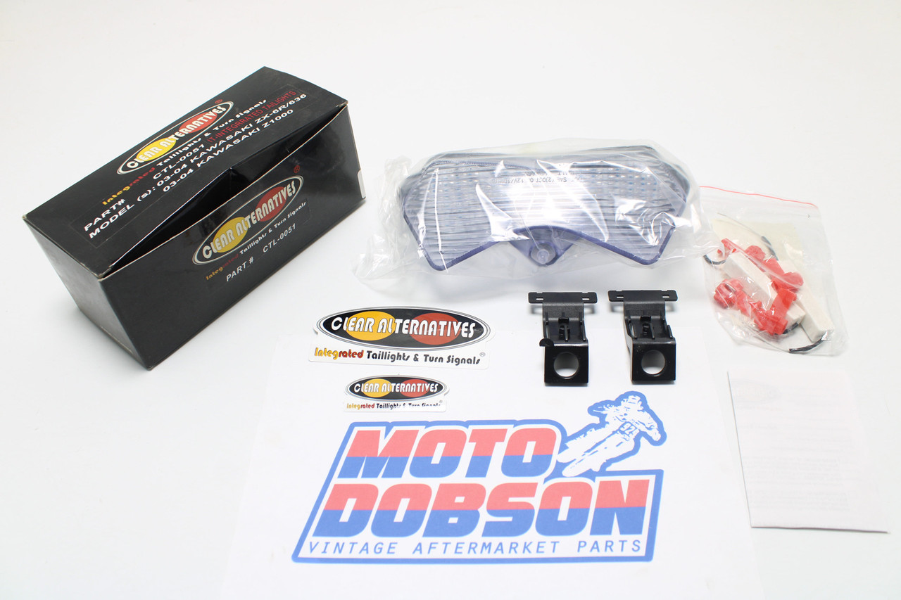 Clear Alternatives Integrated Taillights CTL-0051 03-04 Kawasaki Z1000