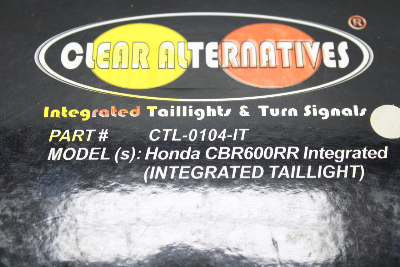 Clear Alternatives Integrated Taillight CTL-0104-IT Honda CBR600RR
