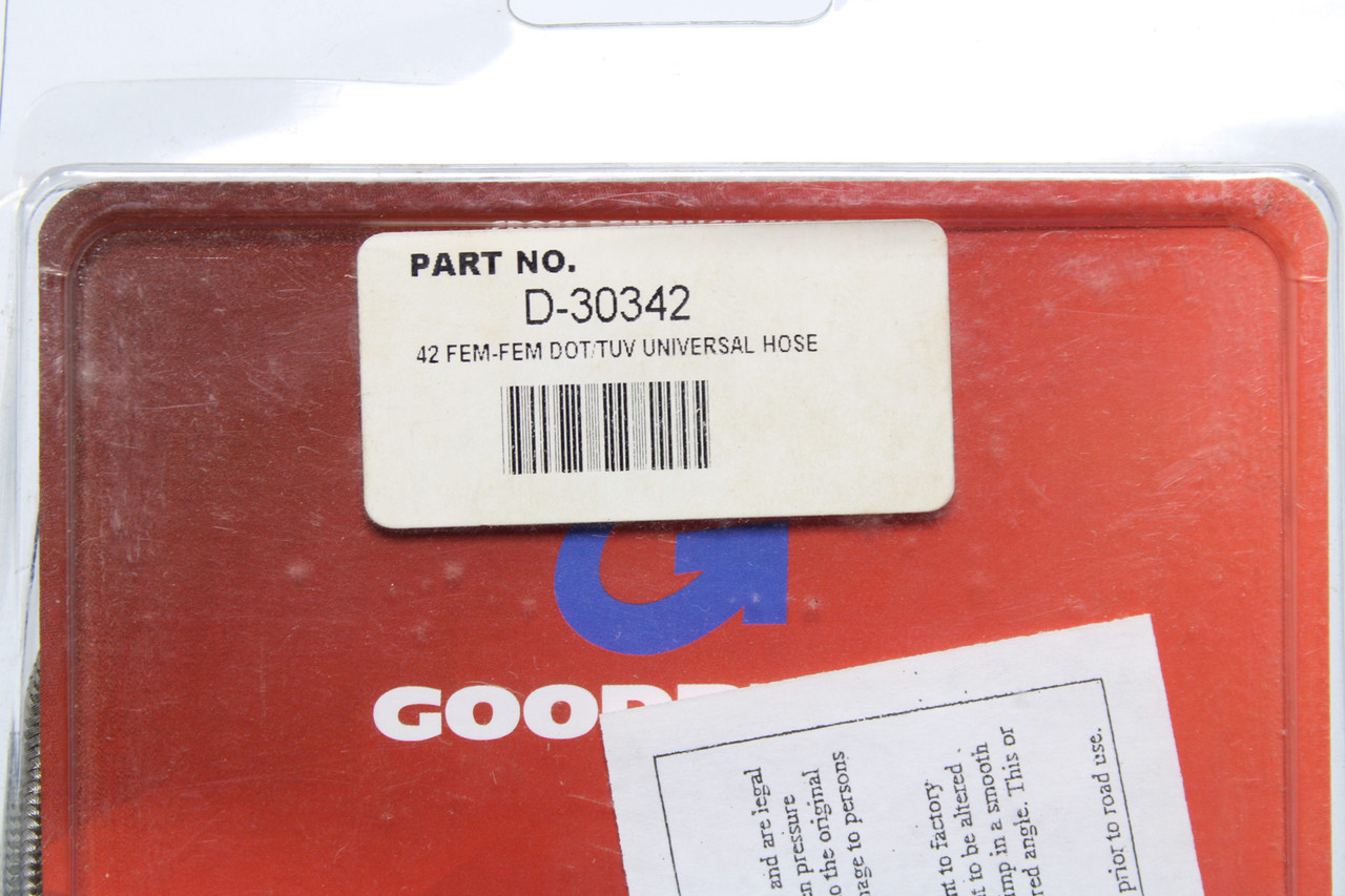 Goodridge Fem-Fem Universal Hose D-30342