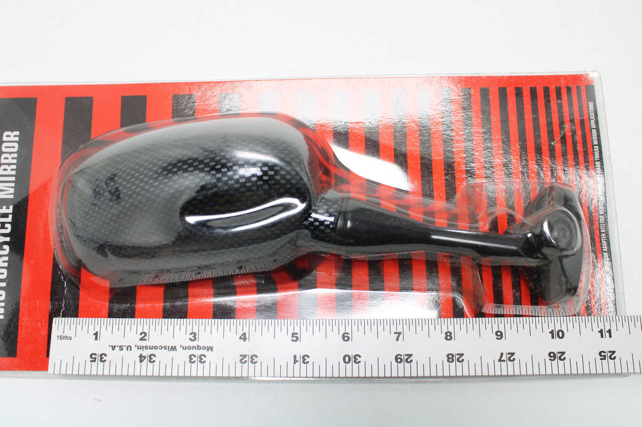 BikeMaster OEM Replacement Mirror Carbon Fiber 60-0216 RH Honda