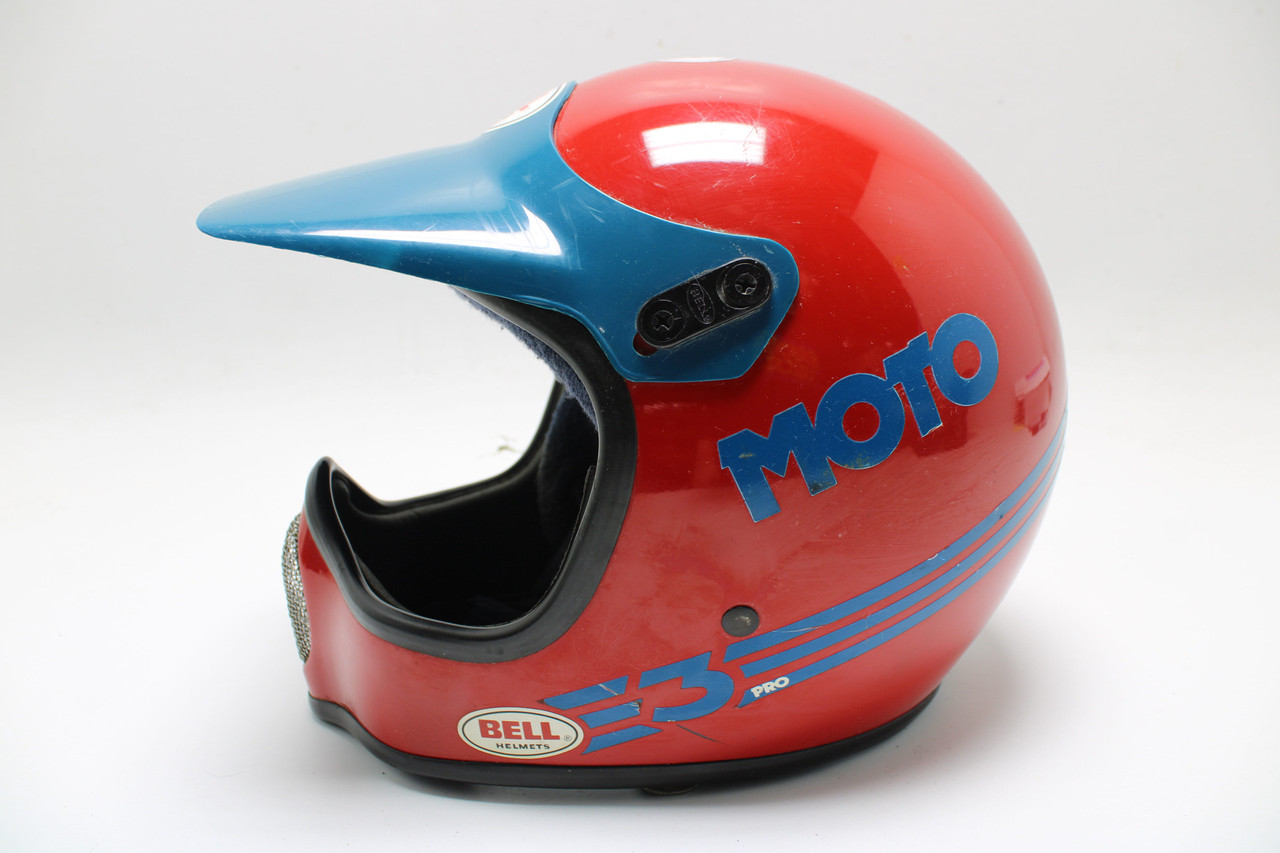 Bell Moto 3 Pro Size 7 Vintage Motorcycle Helmet
