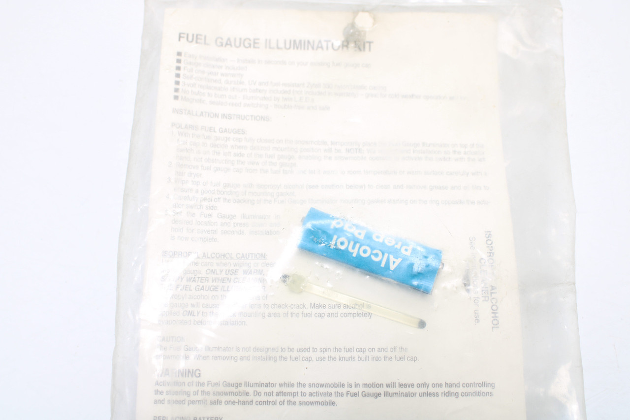 Polaris Snowmobile Fuel Cap Illuminator 2871562