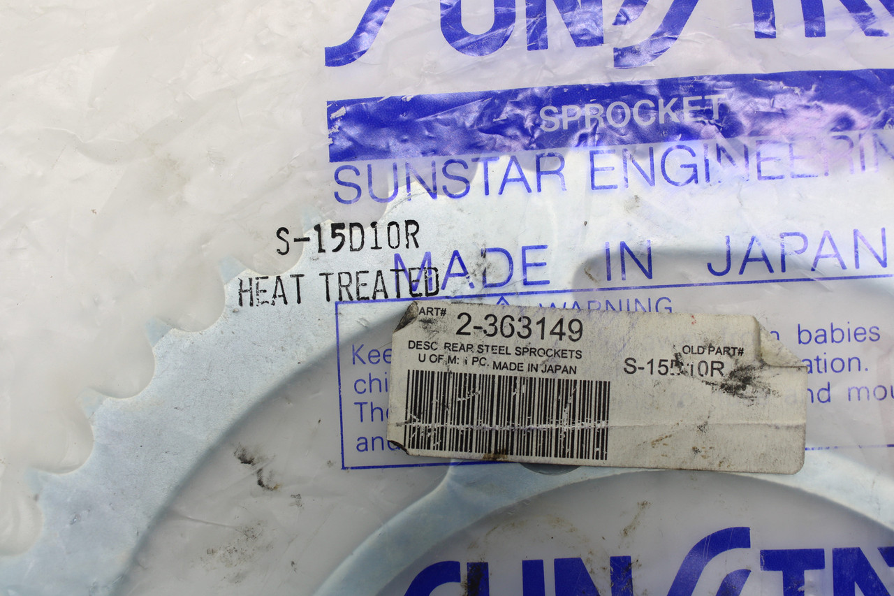 HUSQVARNA TC WR TE SunStar 49 Tooth Rear Sprocket S-15D10R