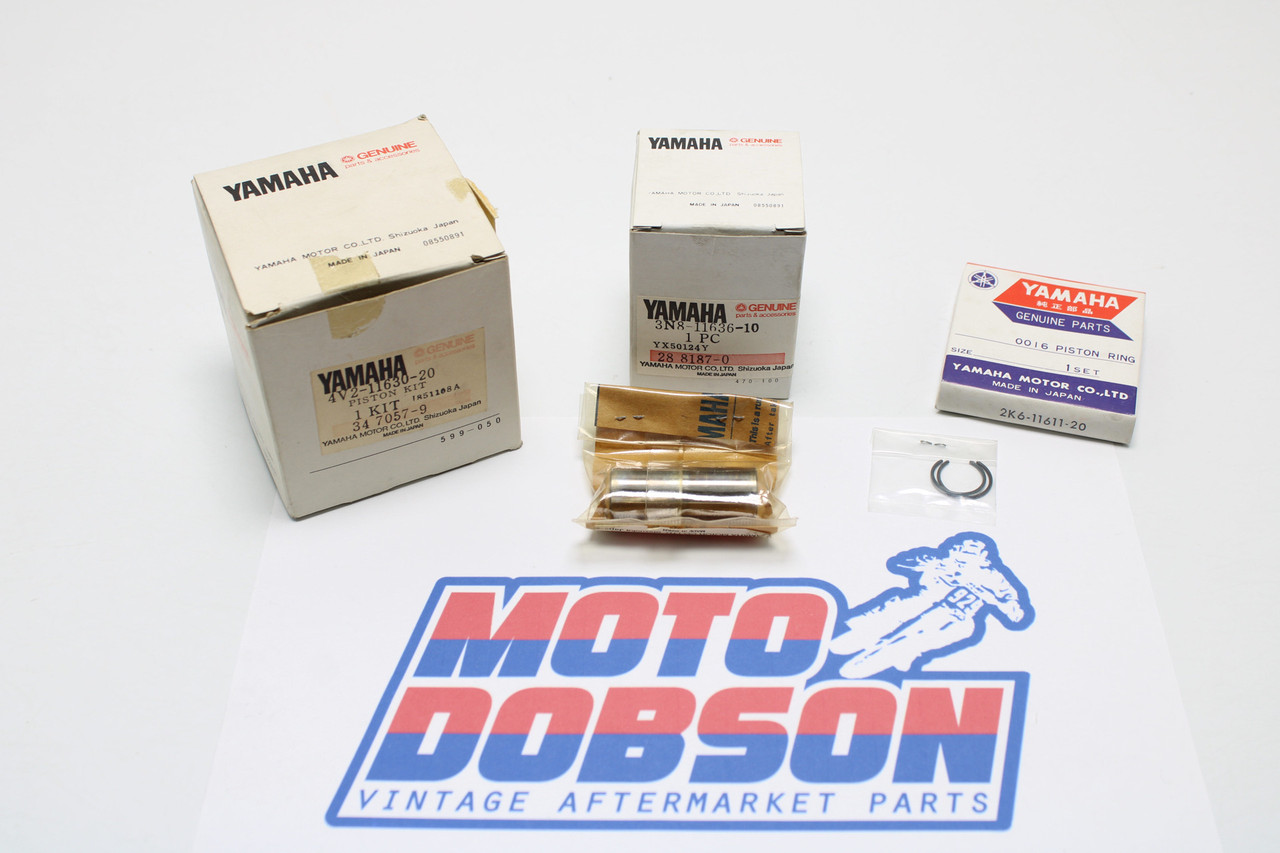 Yamaha YZ125 1981  4V2-11630-20-00 PISTON KIT 2ND (2ND O/S)