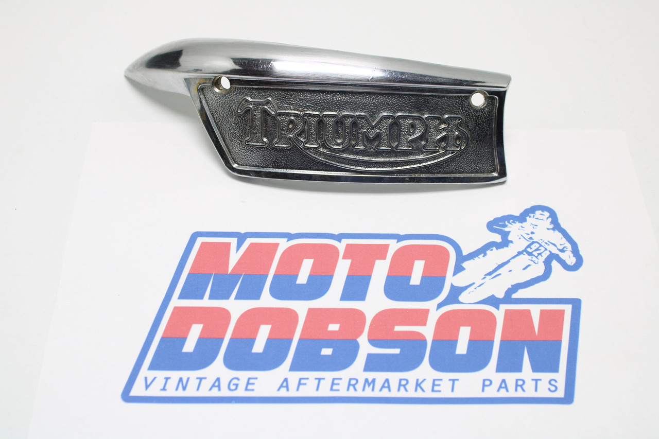 Triumph Late-Style Gas Tank Badge LH 82-9701 1969-1979 T120 TR6 T140 T150