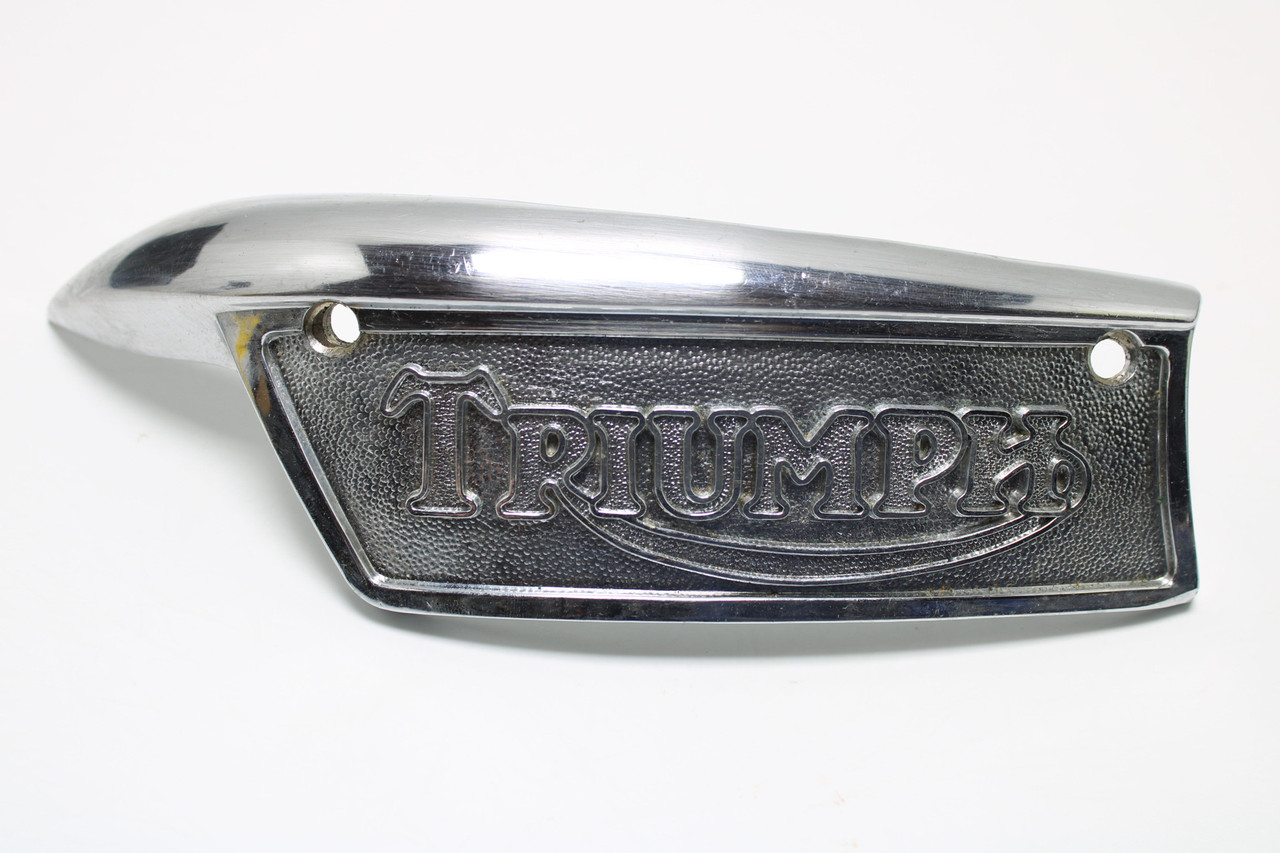 Triumph Late-Style Gas Tank Badge LH 82-9701 1969-1979 T120 TR6 T140 T150