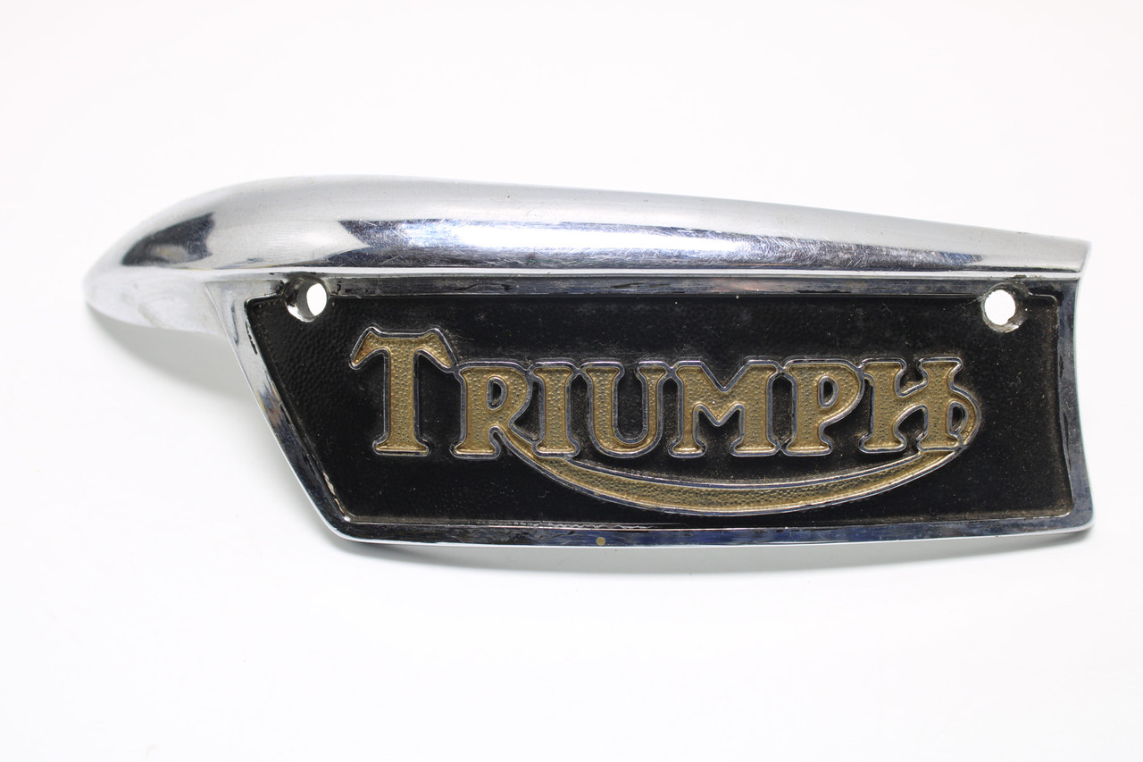 Triumph Late Style Gas-Tank Badge LH 82-9701 1969-1979 T120 TR6 T140 T150