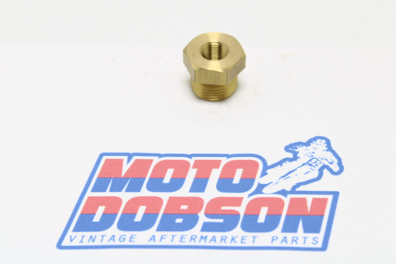 Triumph BSA Norton? Nut Petcock 084DRL 3/8-1/8 BSP