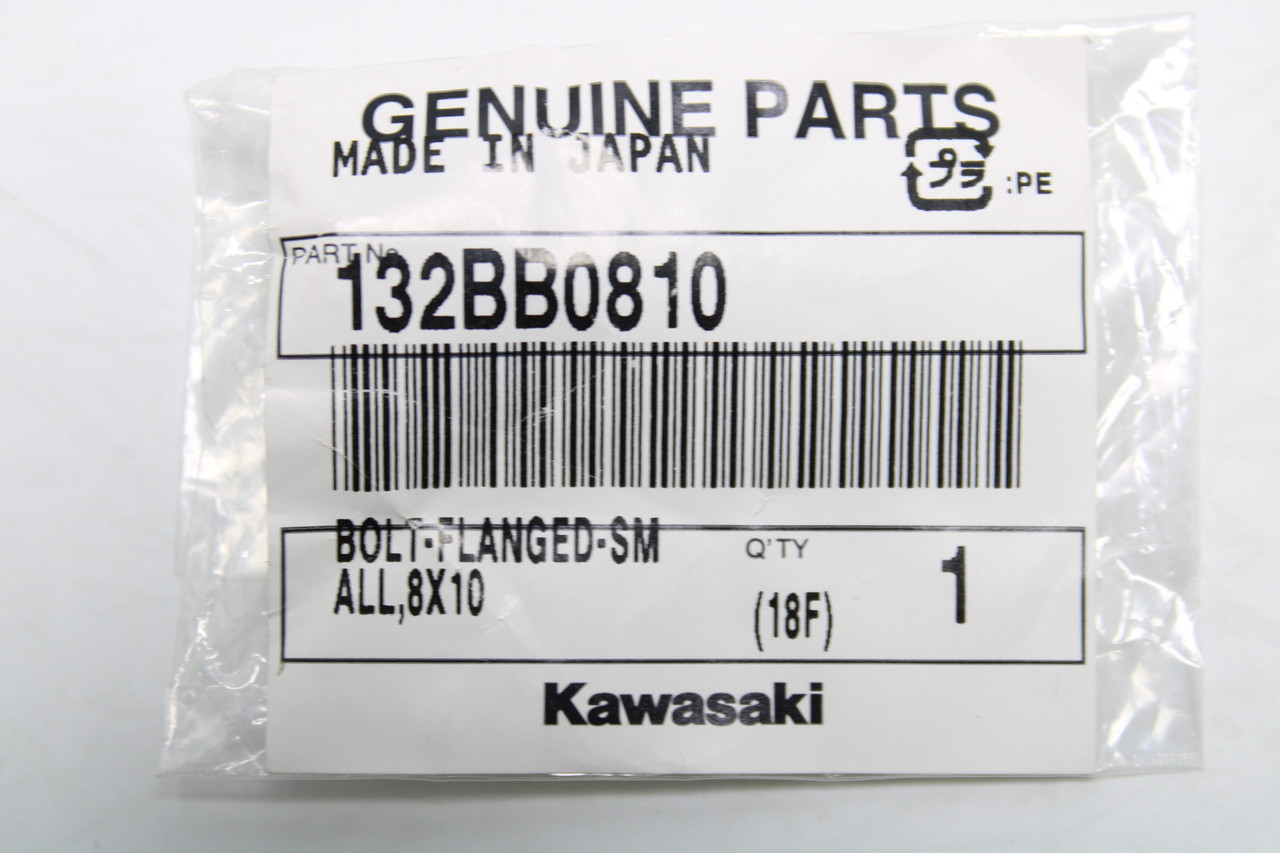Kawasaki 132BB0810 FLANGE BOLT ATV 2006-2011 BAYOU 250