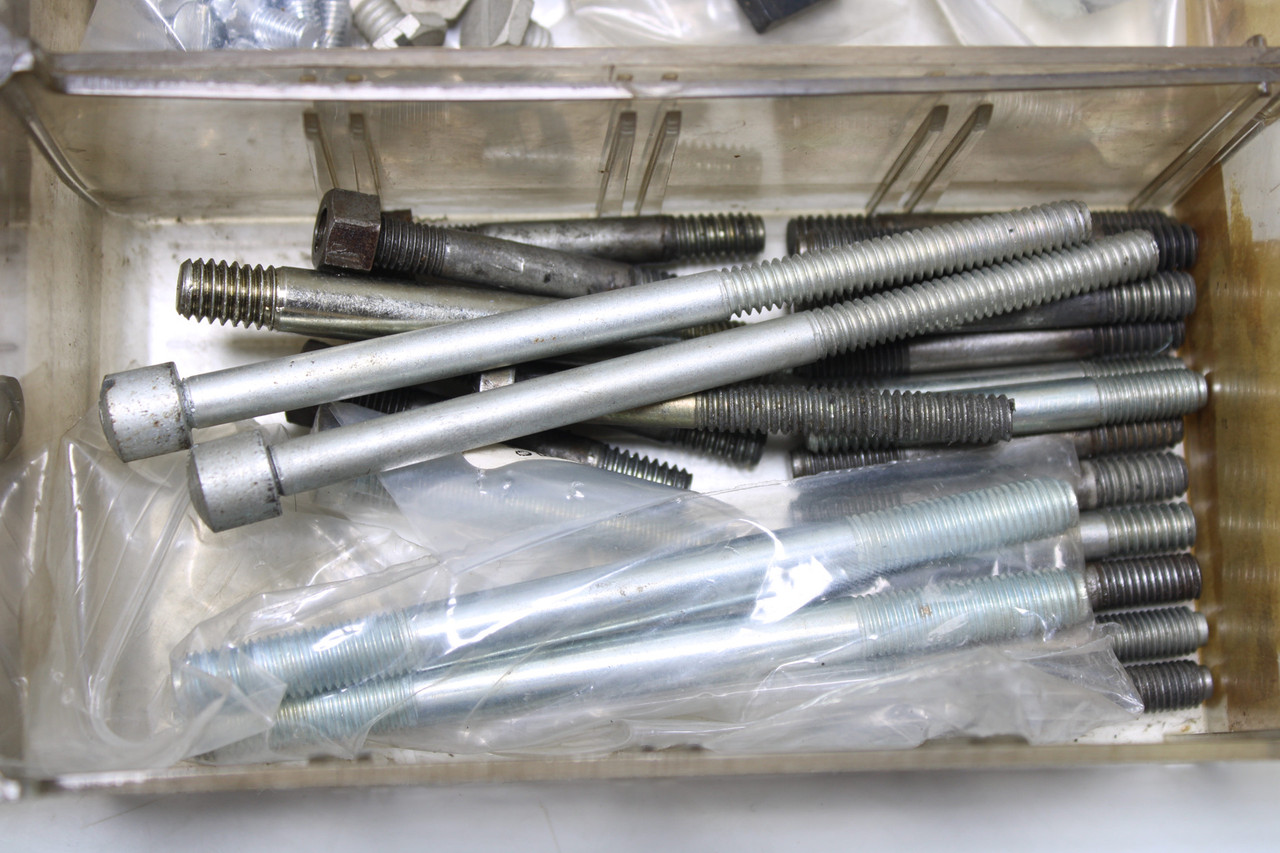 Triumph/BSA Large Lot Hardware Vintage Screws Studs Nuts Bolts & More