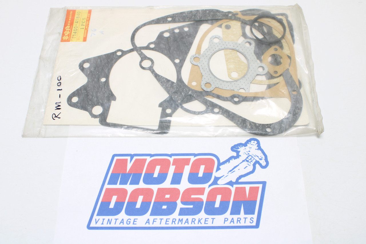 Suzuki 11400-41840 GASKET SET | A 1976 RM100