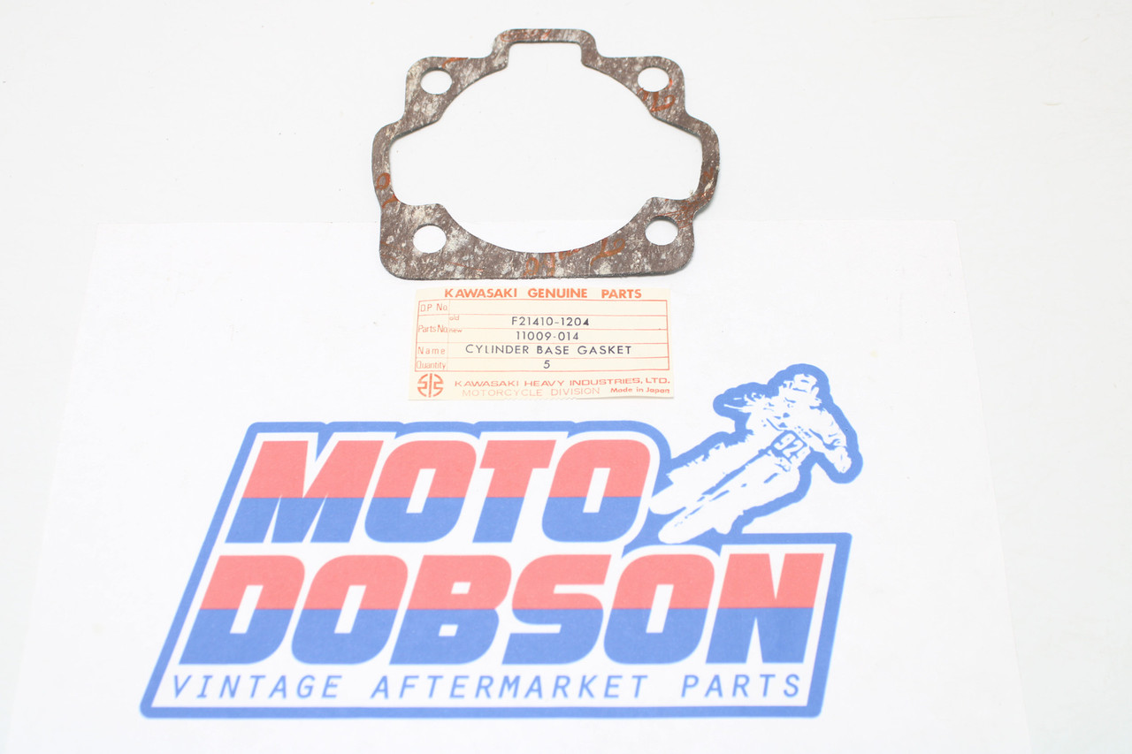 Kawasaki 11009-014 GASKET CYLINDER BASE 1968-1970 Sidewinder F4