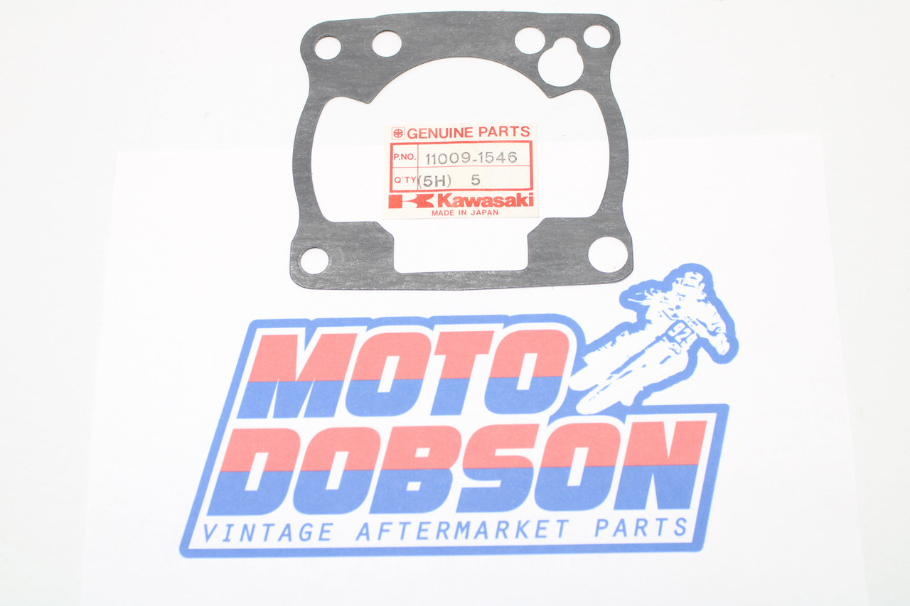 Kawasaki 11009-1546 GASKET,CYLINDER BASE 19886-1987 KXT205