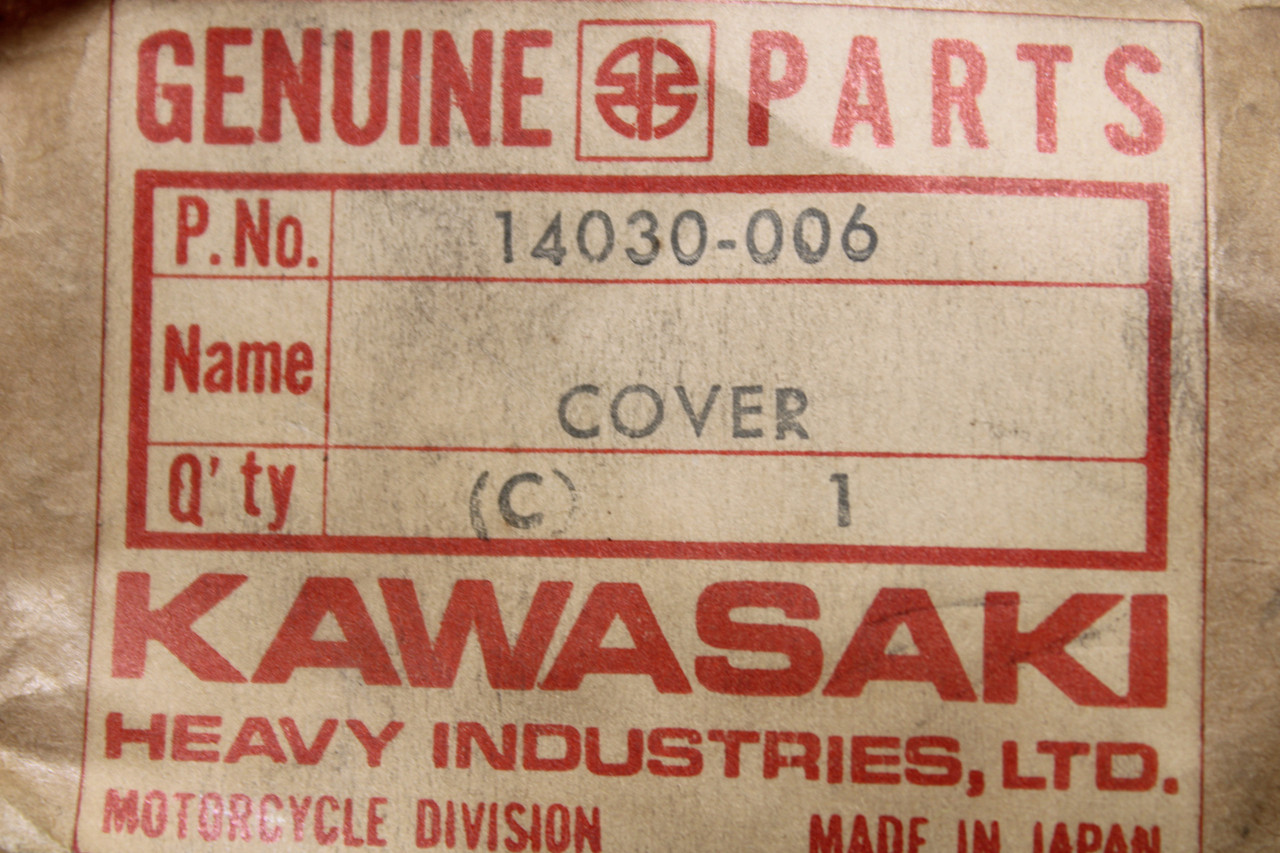 kawasaki G5 G4 G31M G3 GA3 KV100 Trail Boss 14030-006 COVER OIL PUMP