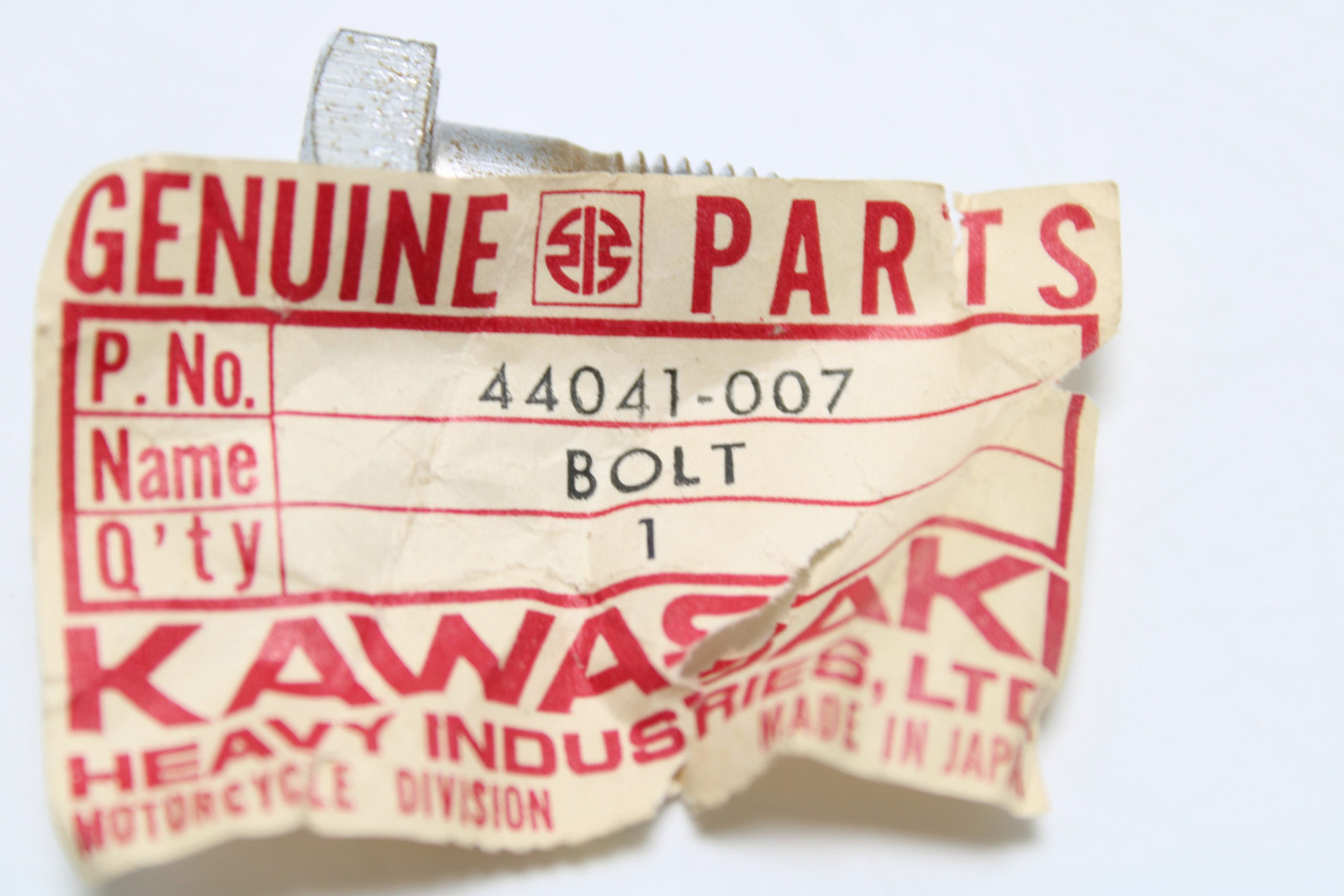 Kawasaki 44041-007 STEERING STEM HEAD BOLT