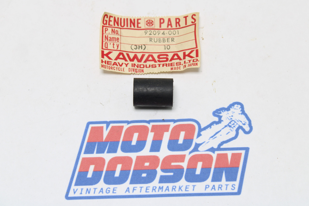 Kawasaki H1 H2 92094-001 Side Cover Knob Rubber Sold As a Pair