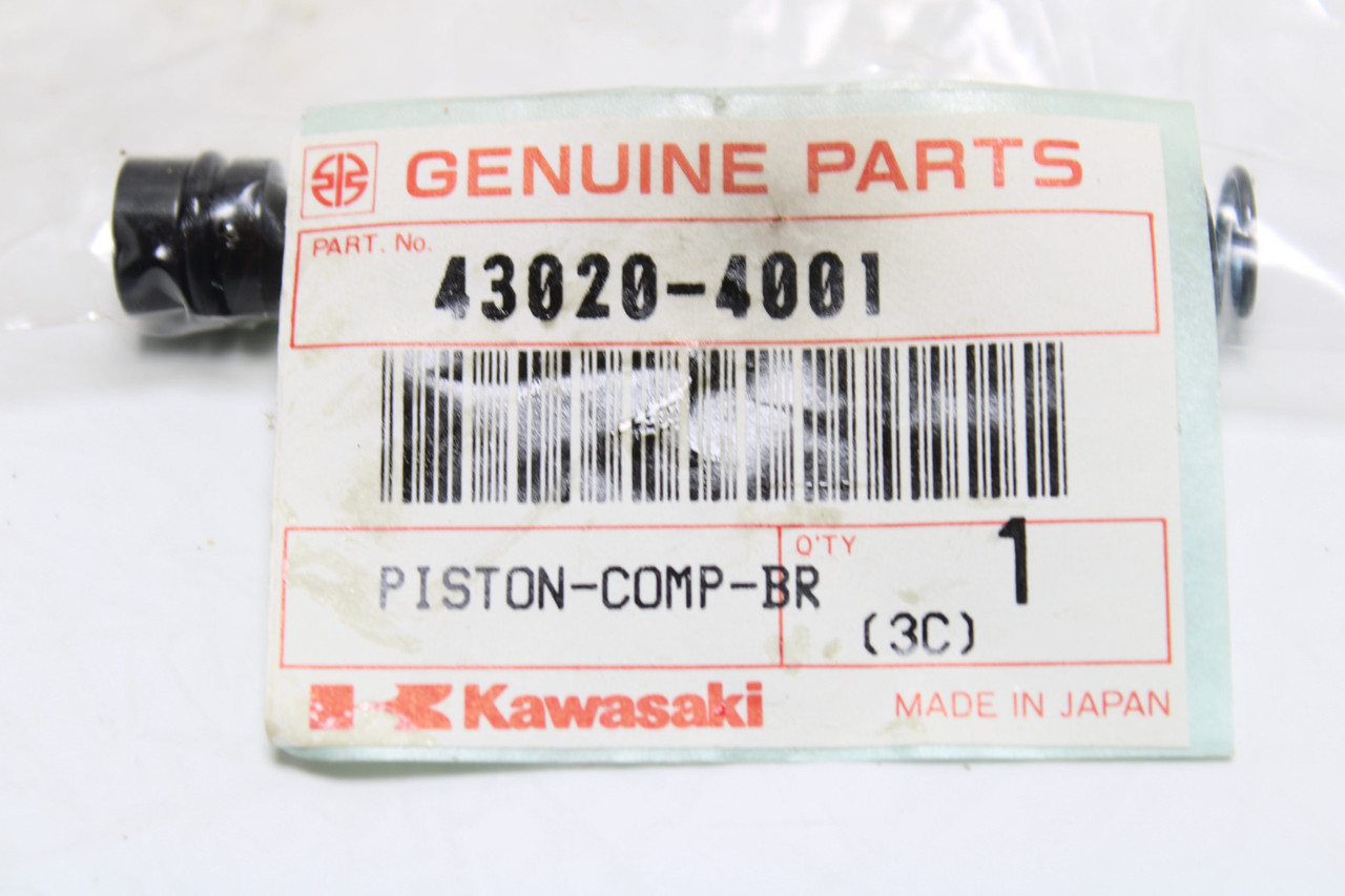 Kawasaki KXT250 1984-1985 43020-4001 BRAKE PISTON Rear Master Cylinder