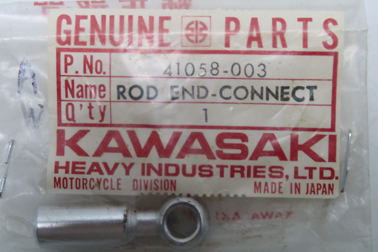 Kawasak Samurai Commander Avenger W1 i 41058-003 ROD END BRK CONNECT B
