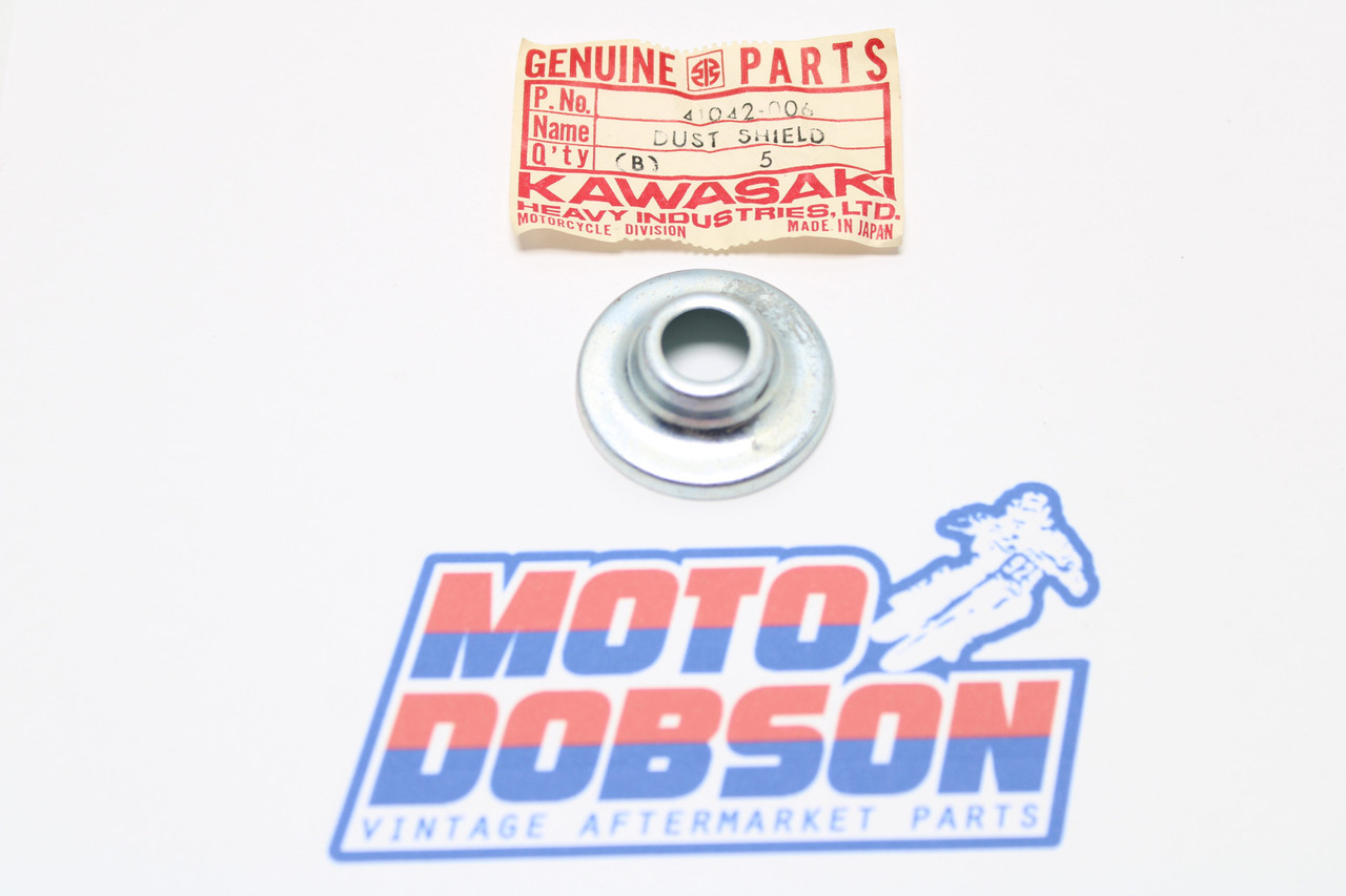 Kawasaki F6 F7 1970's 41042-006 DUST SHIELD FR BRAKE