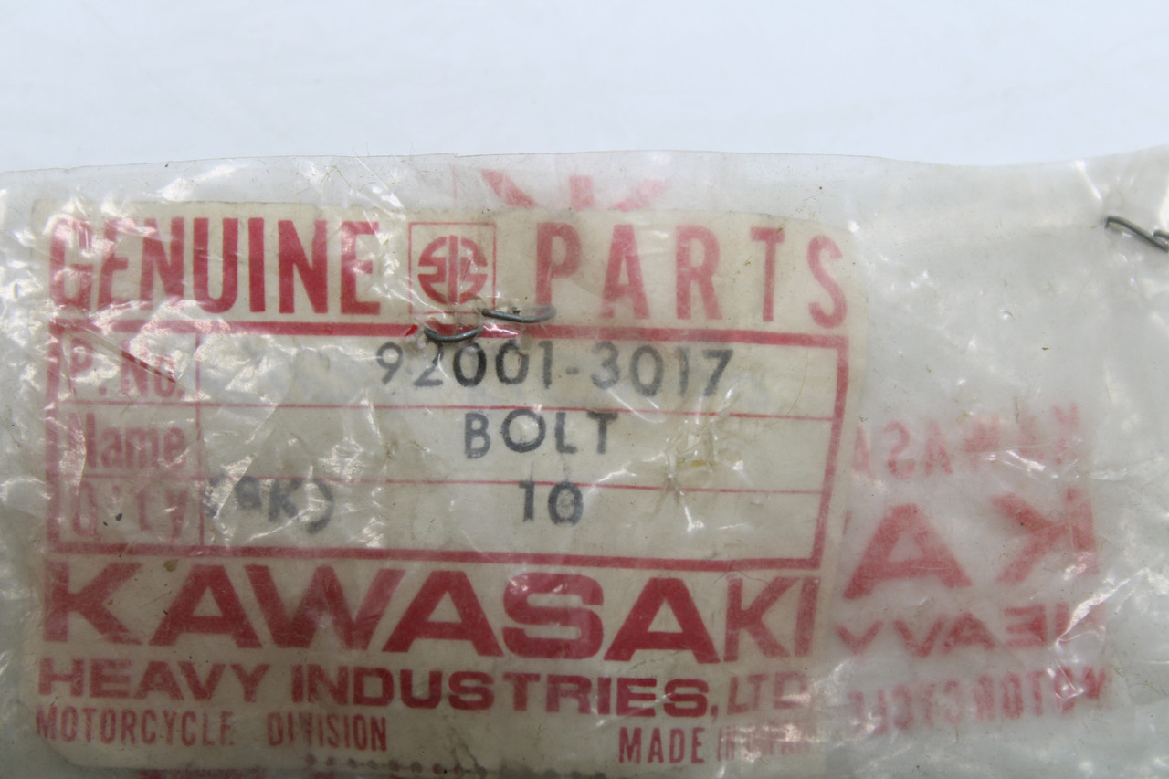 Kawasaki JS440 1976-1981 Jet Ski 92001-3017 BOLT,8X38
