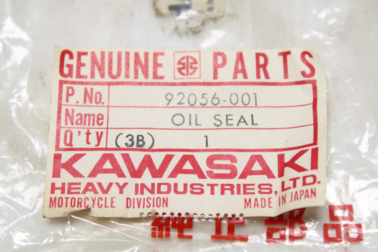 Kawasaki A1 A1-B A1-SS A7-SS 92056-001 OIL SEAL CRANKSHAFT