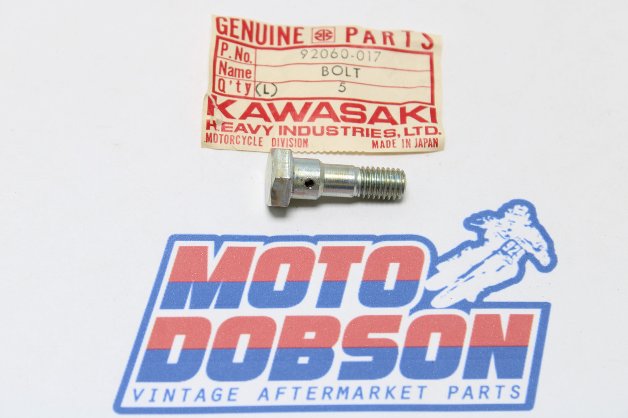 Kawasaki F11 1973-1975 92060-017 BOLT-BANJO Oil Pump