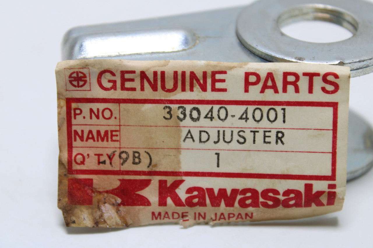 Kawasaki KDX250 400 1979-1980 33040-4001 ADJUSTER,CHAIN Rearwheel
