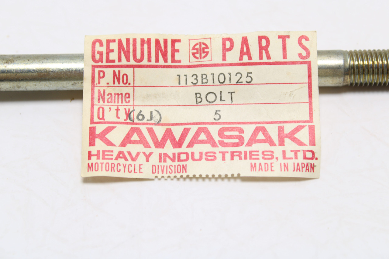 Kawasaki 113B10125 HEXHEAD BOLT 10x125