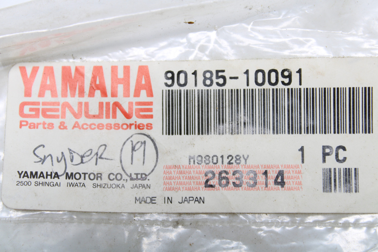 Yamaha BREEZE GRIZZLY 125 XS650 90185-10091-00 NUT, SELF-LOCKING