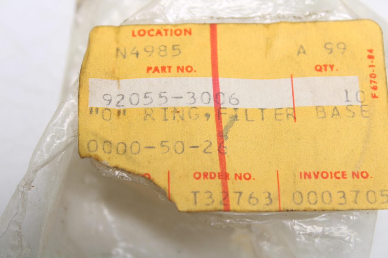 Kawasaki JF650 JS550 JS300 Jet Ski 92055-3006 O RING