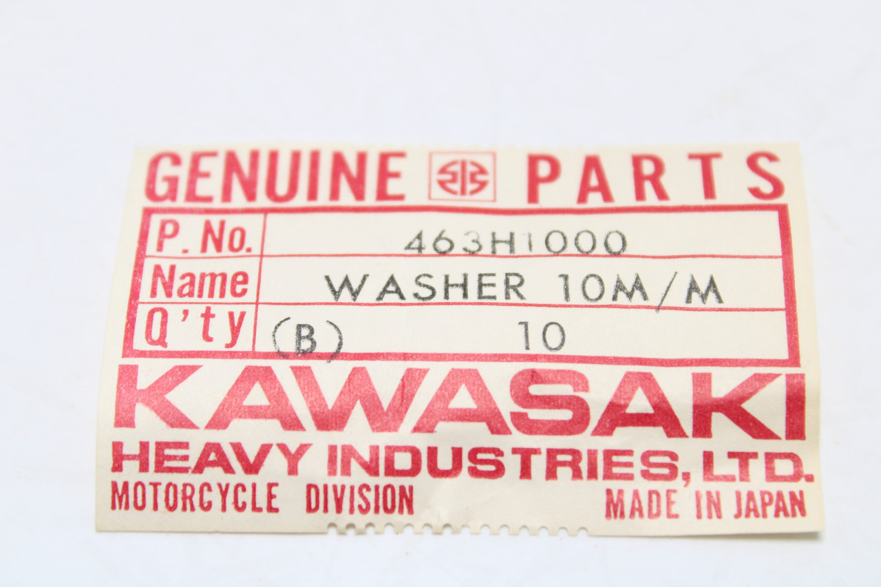 Kawasaki GA550 GA1000 GD700 Generator 463H1000 WASHER LOCK